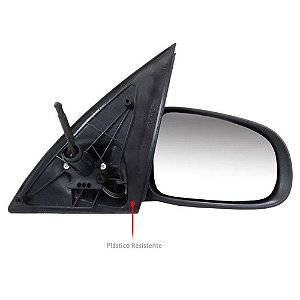 Retrovisor Direito Corsa e Montana 2002 a 2012 Com Controle