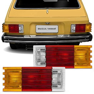 Lanterna Traseira Brasília 1978 A 1982 Âmbar