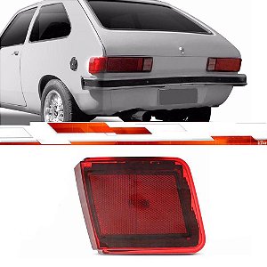 Lanterna Traseira Canto Chevette Hatch 80 A 82 Esquerda Rubi