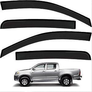 Calha De Chuva Defletor Hilux Srv 4 Portas 2005 A 2011