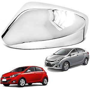 Aplique Cromado Retrovisor Hb20 Elantra 2010 A 2019 Esquerdo