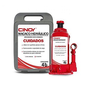 Macaco Hidraulico 4 Toneladas Cinoy