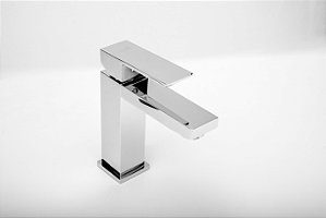 Torneira Monocomando Banheiro Metal Cromo Lavabo Misturador