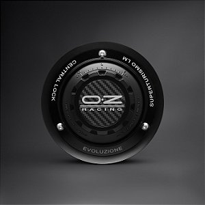 Centercap Centerlock para OZ Superturismo LM - 19x8,5 Matt Black + Black Ring (Conjunto - 4uni)