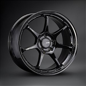 Enkei TS-7 Gloss Black 5x120 18x9,5 ET45 - Honda Civic Type-R (FL5)