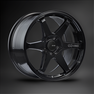 Jogo de Rodas Enkei T6R Gloss Black Aro 18x9,5 5x120 ET45