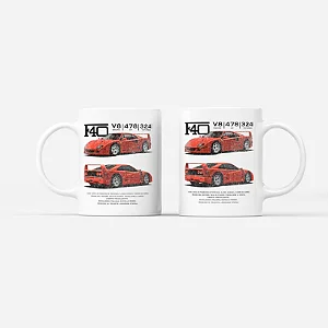 Caneca Ferrari F40