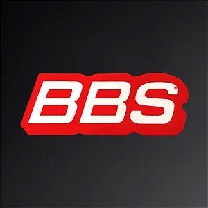 Adesivo Decorativo Original BBS - Red White