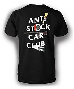 Camiseta Anti Stock Car Club Preta