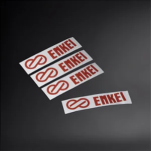 Adesivo Original Enkei RPF1 - Red (4 unid)