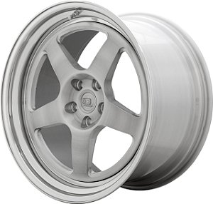 BC Forged MHE25 - 5x130 20x9 ET45 e 21x12,5 ET76 Satin Brushed Clear & Polished Clear Lip