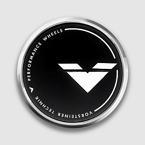 Vorsteiner Silver Center Cap (Unidade)