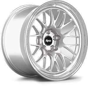 APEX ML-10RT Race Silver - 5x130 19x9 ET50 e 19x12 ET46 - Porsche 997 4S e Turbo