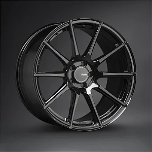 Enkei TS-10 Gloss Black 5x112 18x8 ET45