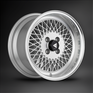 Jogo de Rodas Enkei ENKEI92 Silver Machined Lip Aro 15x7 4x100 ET38