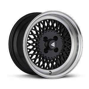Enkei ENKEI92 Black Machined Lip 4x100 15x8 ET25