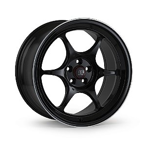 Enkei PF06 Machined Black 5x100 17x7 ET38
