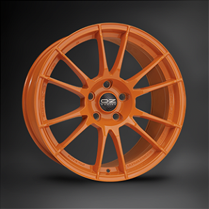 Jogo de Rodas OZ Racing Ultraleggera HLT Orange Aro 19x8,5 ET40 e 19x9,5 ET40 5x120
