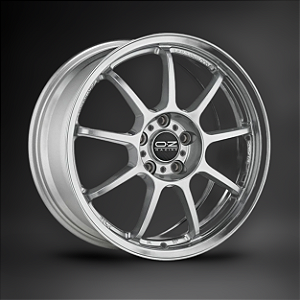 Jogo de Rodas OZ Racing Alleggerita HLT Star Silver Aro 17x7 4x100 ET44