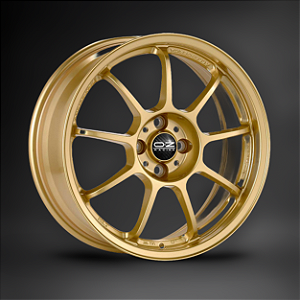 Jogo de Rodas OZ Racing Alleggerita HLT Race Gold Aro 17x8 5x112 ET48