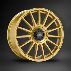 Jogo de Rodas OZ Racing Superturismo Evoluzione Race Gold Aro 18x8 5x112 ET45