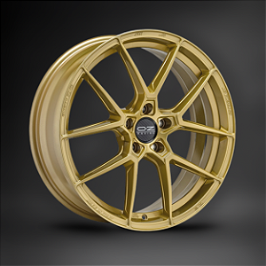 Jogo de Rodas OZ Racing Estrema GT HLT Race Gold Aro 20x9,5 ET20 e 20x10,5 ET20 5x112