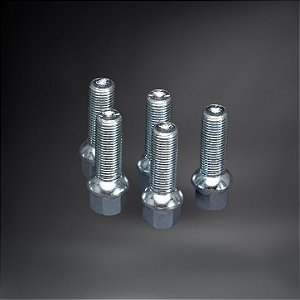 Parafusos de Reposição Roda OZ Racing M14x1.25 Cônico - Kit c/ 5 Unidades