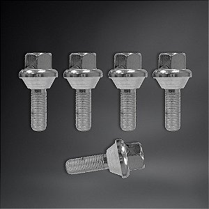 Parafusos de Reposição Roda OZ Racing M14x1.5 Deslizante Cônico - Kit c/ 5 Unidades