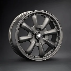 Jogo de Rodas Enkei COMPE Matte Gunmetal Aro 15x8 4x100 ET25