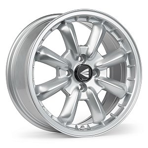Jogo de Rodas Enkei COMPE Silver Aro 15x5,5 4x130 ET17