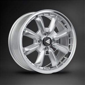 Jogo de Rodas Enkei COMPE Silver Aro 15x5,5 4x130 ET17