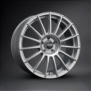 Jogo de Rodas OZ Racing Superturismo LM Matt Race Silver Aro 18x8 5x100 ET48