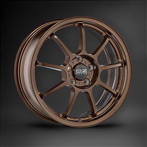 Jogo de Rodas OZ Racing Alleggerita HLT Matt Bronze Aro 18x8 5x112 ET48