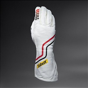 Sabelt - Luvas Hero Superlight TG-10 Branco - FIA 8856-2018