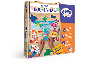 Kit de roupinhas - Coleção Fazendo Arte - Kit de Atividades - Toyster Brinquedos