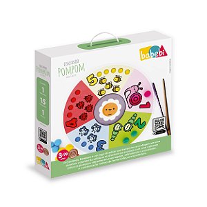 Jogo Educativo Contando PomPom do 1 ao 5