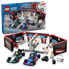 LEGO City Formula 1 Garagem de F1® e Carros da Mercedes-AMG e Alpine 60444