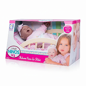 Boneca Ninos Reborn Negro