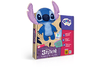 Coleção Fazendo Arte – Stitch – Boneco De Feltro