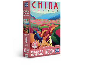 Postais do Mundo – China – Quebra-cabeça 500 peças nano