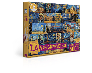 IA – Van Gogh Verso – Quebra-cabeça 500 peças
