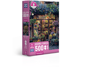 Floricultura – Quebra-cabeça 500 peças nano