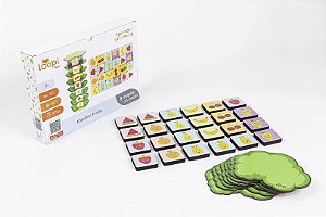 Jogo educativo Empilhar frutas
