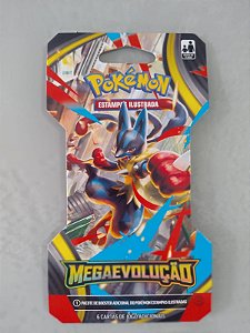 Card Pokemon Blister Unitário Pokémon TCG Mega Evolução 1