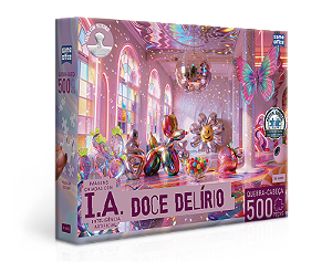 IA – Doce Delírio – Quebra-cabeça 500 peças