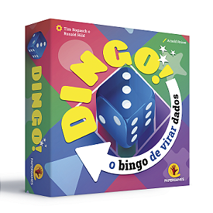 Jogo Dingo (o bingo de virar dados) Papergames