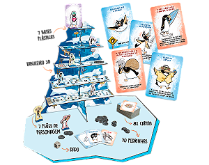 Jogo Pebbling Tabuleiro 14+ Anos Game Office