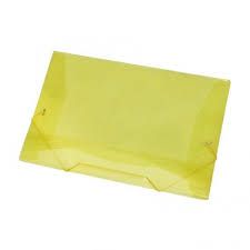 Pasta Aba 20 Mini Oficio Transp Amarelo - Alaplast