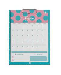 Calendario Planner 12f 2020 Cactus - Dac