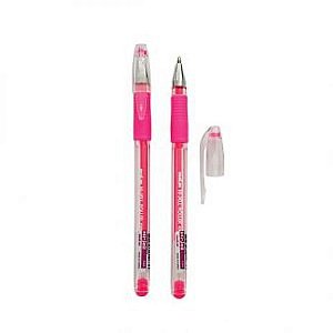 Caneta Gel 0,7mm Grip Neon Rosa - Molin